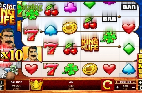 Скрин3. King of Life слот