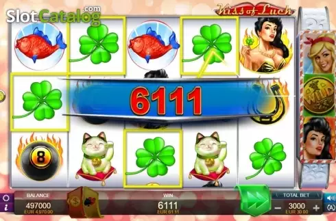Скрин7. Kiss of Luck слот