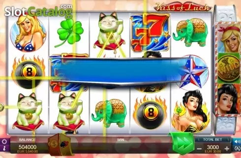 Скрин8. Kiss of Luck слот