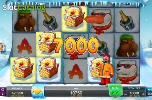 Скрин8. Polar Picnic слот