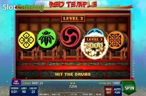 Скрин3. Red Temple слот