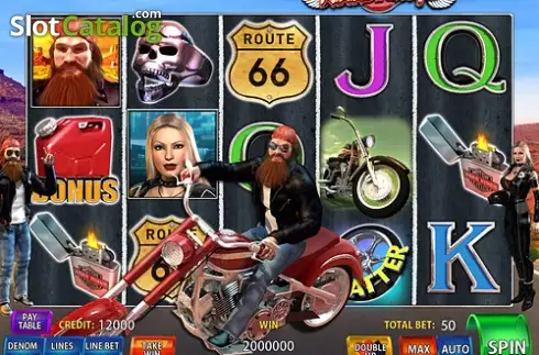 Скрин2. Road Kings слот