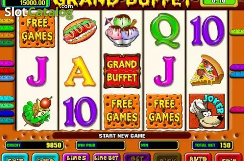 Скрин2. Grand Buffet слот