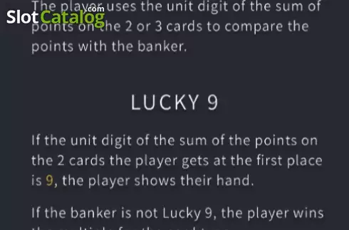 Скрин7. Lucky 9 (Fa Chai Gaming) слот
