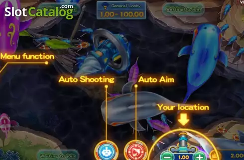 Скрин3. Fierce Fishing слот
