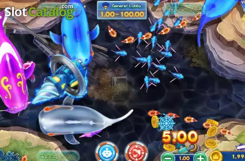 Скрин4. Fierce Fishing слот