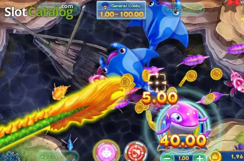 Скрин5. Fierce Fishing слот