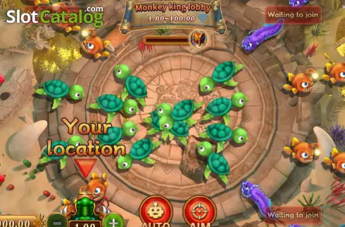 Скрин3. Monkey King Fishing слот
