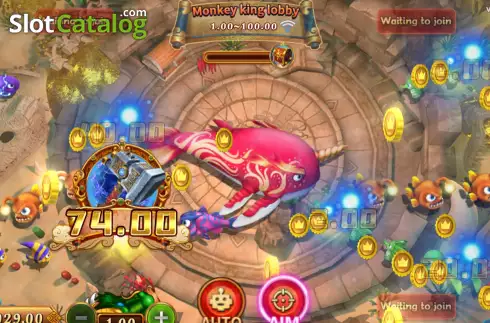 Скрин4. Monkey King Fishing слот