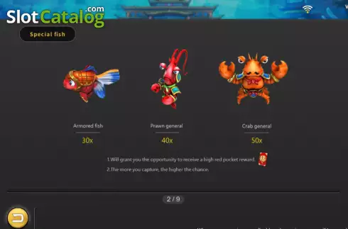 Скрин7. Monkey King Fishing слот