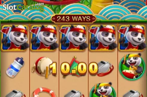 Скрин3. Panda Dragon Boat слот