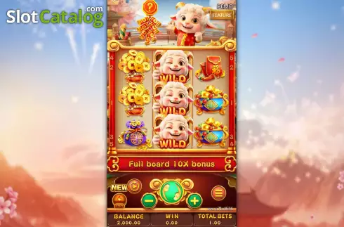 Скрин2. Fortune Sheep слот