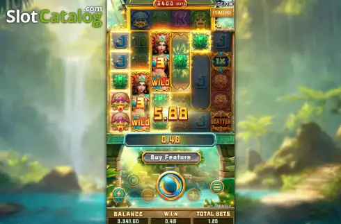 Скрин3. Queen of Inca слот