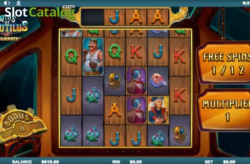 Скрин8. Wins of Nautilus Megaways слот