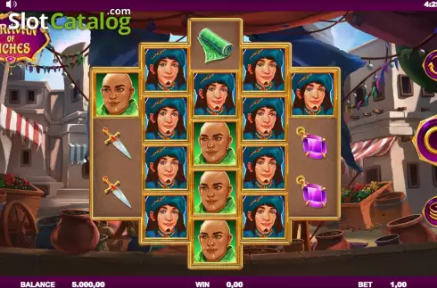 Скрин3. Caravan of Riches слот