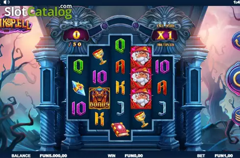 Скрин3. Magikspell слот