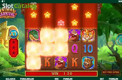 Скрин4. Animal Carnival слот