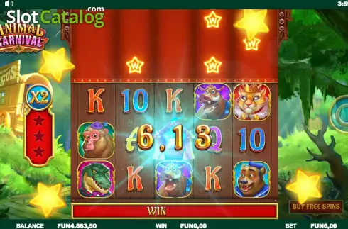 Скрин5. Animal Carnival слот
