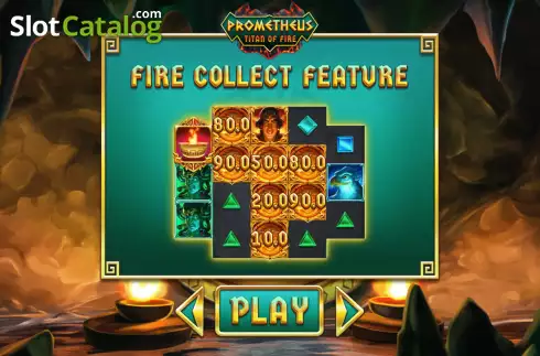 Скрин2. Prometheus Titan of Fire слот