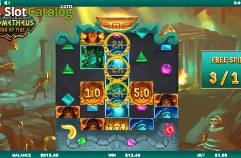 Скрин8. Prometheus Titan of Fire слот