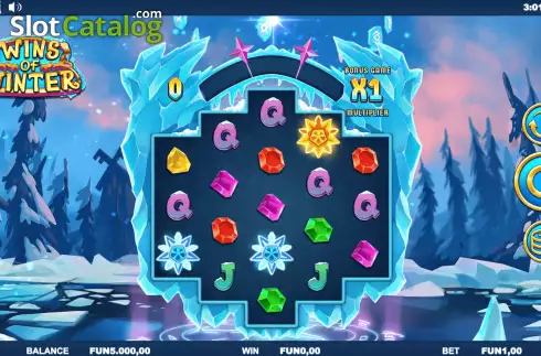 Скрин3. Wins of Winter слот