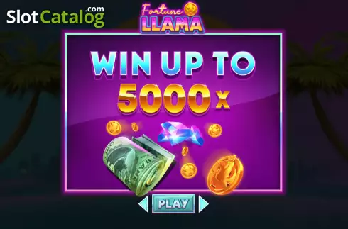 Скрин2. Fortune Llama слот