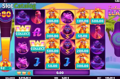 Скрин4. Fortune Llama слот