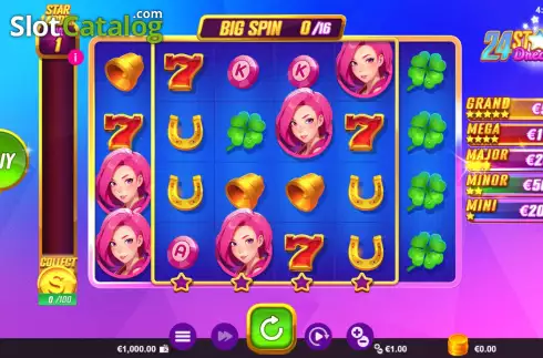 Скрин3. 24 Stars Dream слот