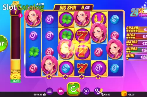 Скрин6. 24 Stars Dream слот