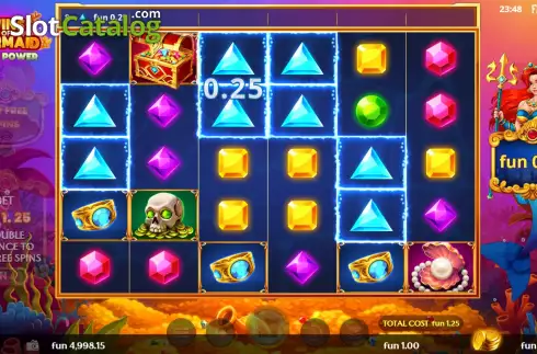 Скрин4. Wins of Mermaid Multipower слот
