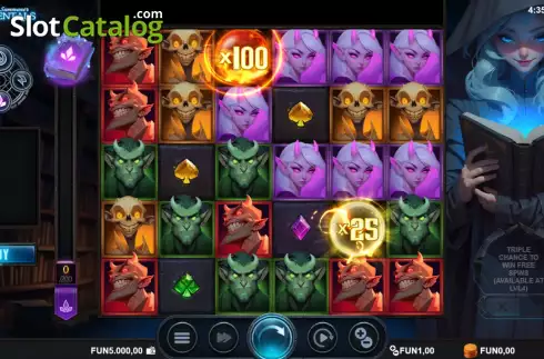 Скрин3. Shadow Summoner Elementals слот