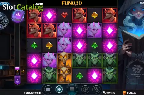 Скрин4. Shadow Summoner Elementals слот