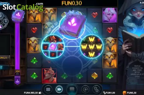 Скрин7. Shadow Summoner Elementals слот