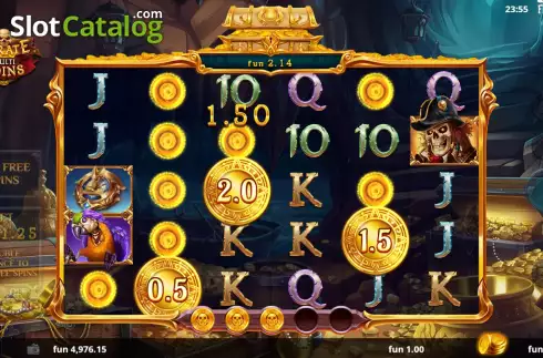 Скрин4. Pirate Multi Coins слот