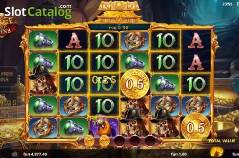 Скрин5. Pirate Multi Coins слот