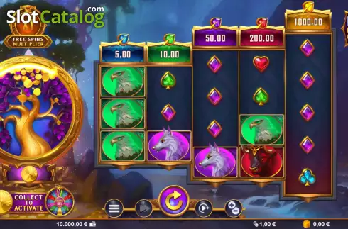Скрин3. Circle of Sylvan слот
