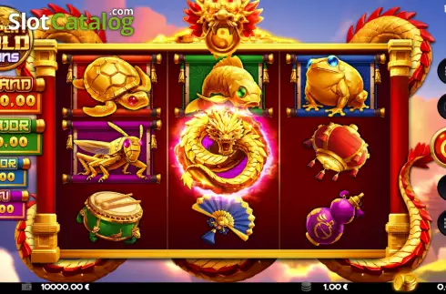 Скрин2. Serpent Gold Coins слот