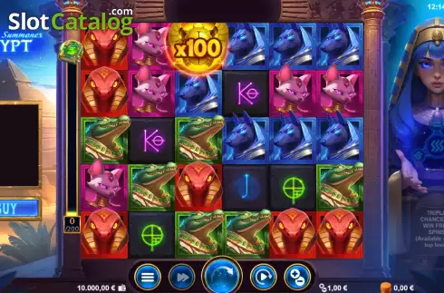 Скрин2. Shadow Summoner Egypt слот