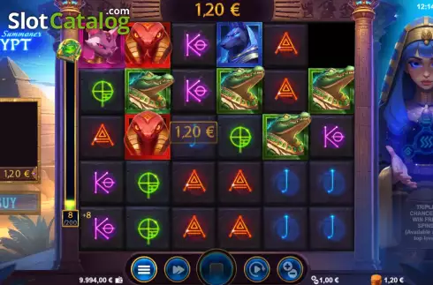 Скрин3. Shadow Summoner Egypt слот