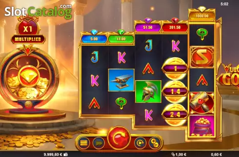 Скрин2. Vulcan's Gold слот