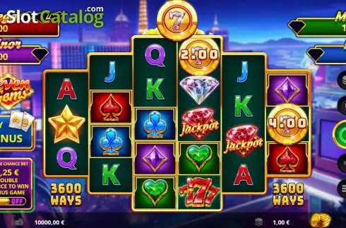 Скрин2. 7 & Gems слот