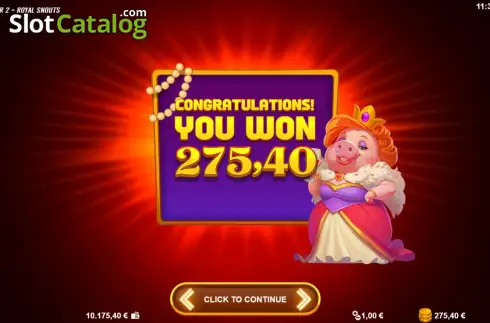 Скрин3. Gold Pigger 2 Royal Snouts слот