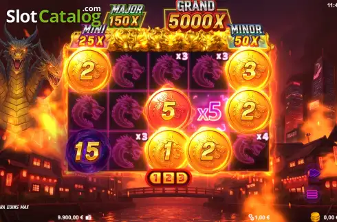 Скрин3. Thunder Hydra Coins Max слот