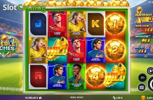 Скрин2. Treble Riches слот
