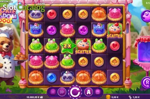 Скрин2. Cookie Kingdom 1000 слот
