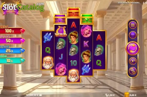 Скрин2. Zeus Power Partners слот