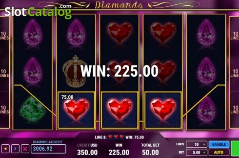Скрин3. Diamonds (Fazi) слот