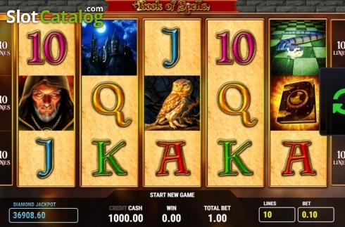 Скрин2. Book of Spells (Fazi) слот