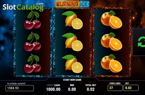 Скрин2. Burning Ice (Fazi) слот