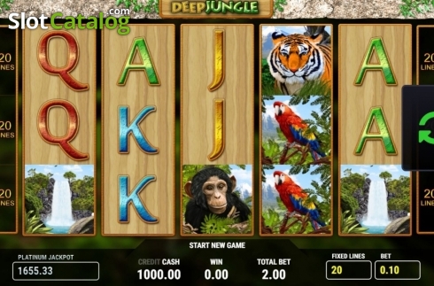 Скрин2. Deep Jungle слот